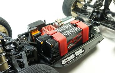 SWORKz Klettband Akkuhalter rot/gelb (4)